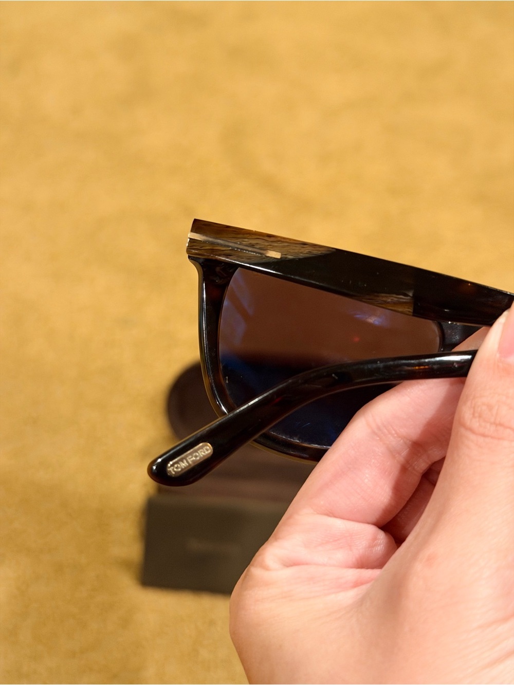 Authentic Tom Ford Andrew TF 500-F 52N 54-18 145 Tortoise Shell Sunglasses - Picture 7 of 11